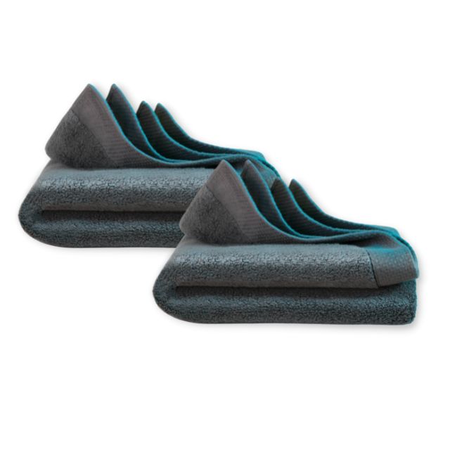 Alpha™ Silver Bath Towel | Set of 2