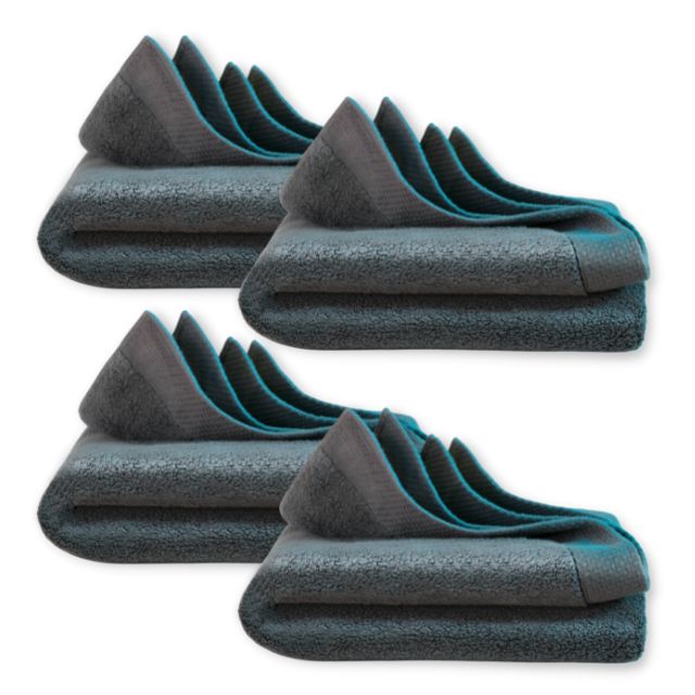 Alpha™ Silver Bath Towel | Set of 4