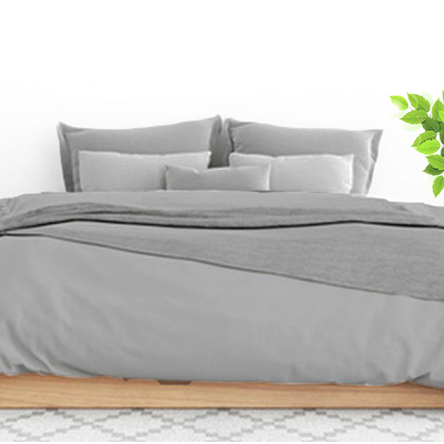 Alpha™ Sheets - Silver Duvet Cover