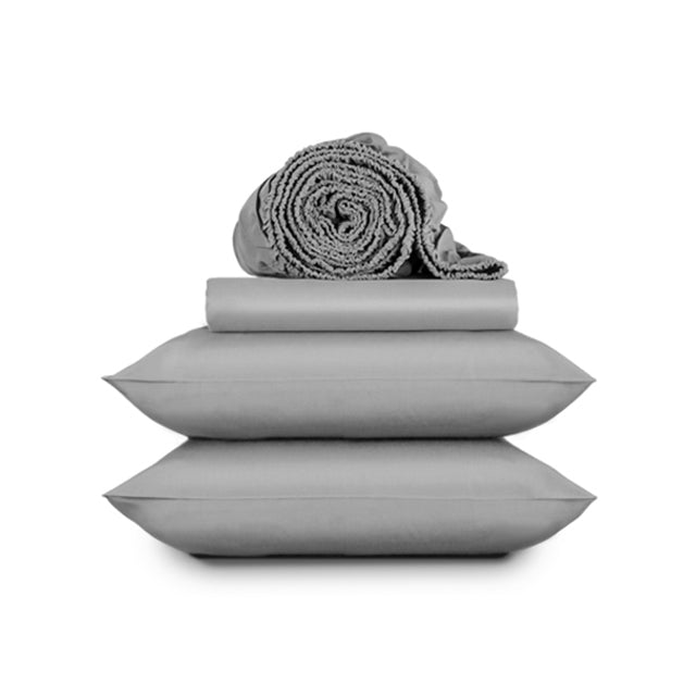 Alpha™ Silver Set 2.0 - Sheets and Pillows – Ivana Designs