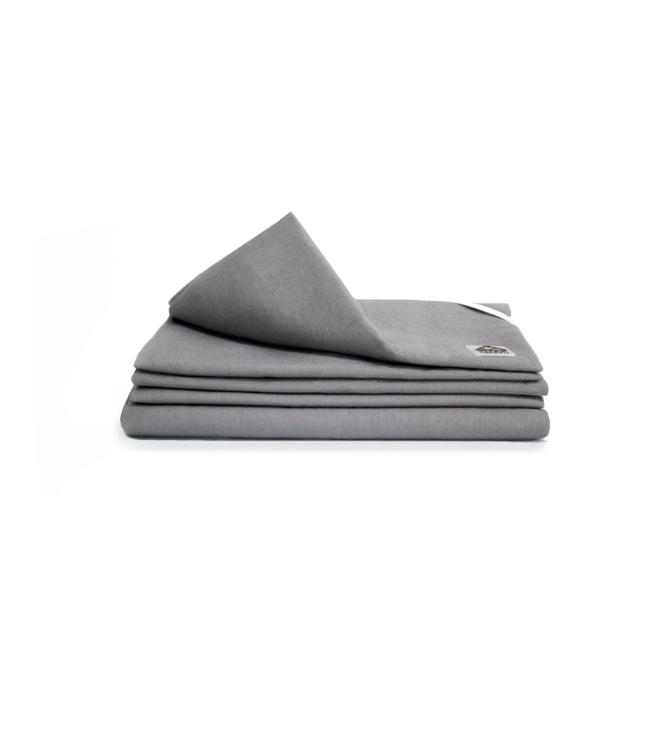 Alpha™ Sheets - Silver Bed Sheets