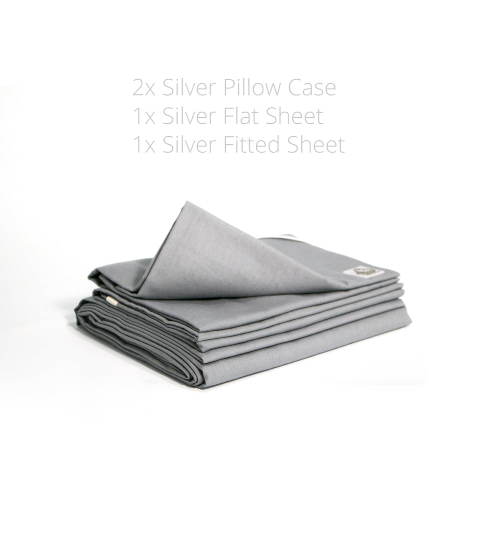 Alpha™ Sheets - Deluxe Silver Set