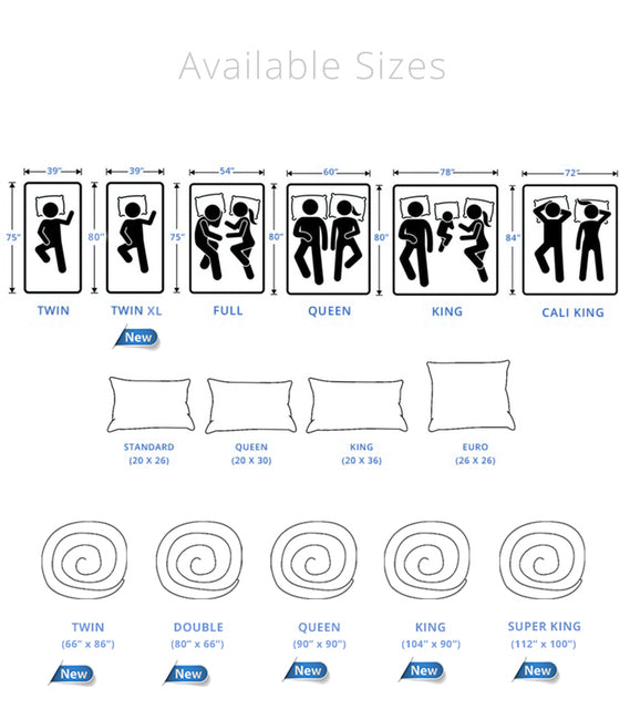 Alpha™ Silver Set 2.0 - Sheets and Pillows